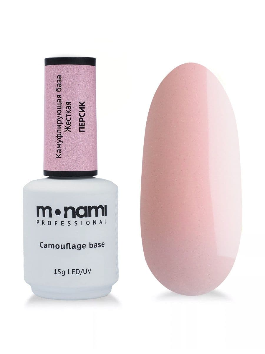 Monami, Камуфлирующая база Жесткая Персик 15г