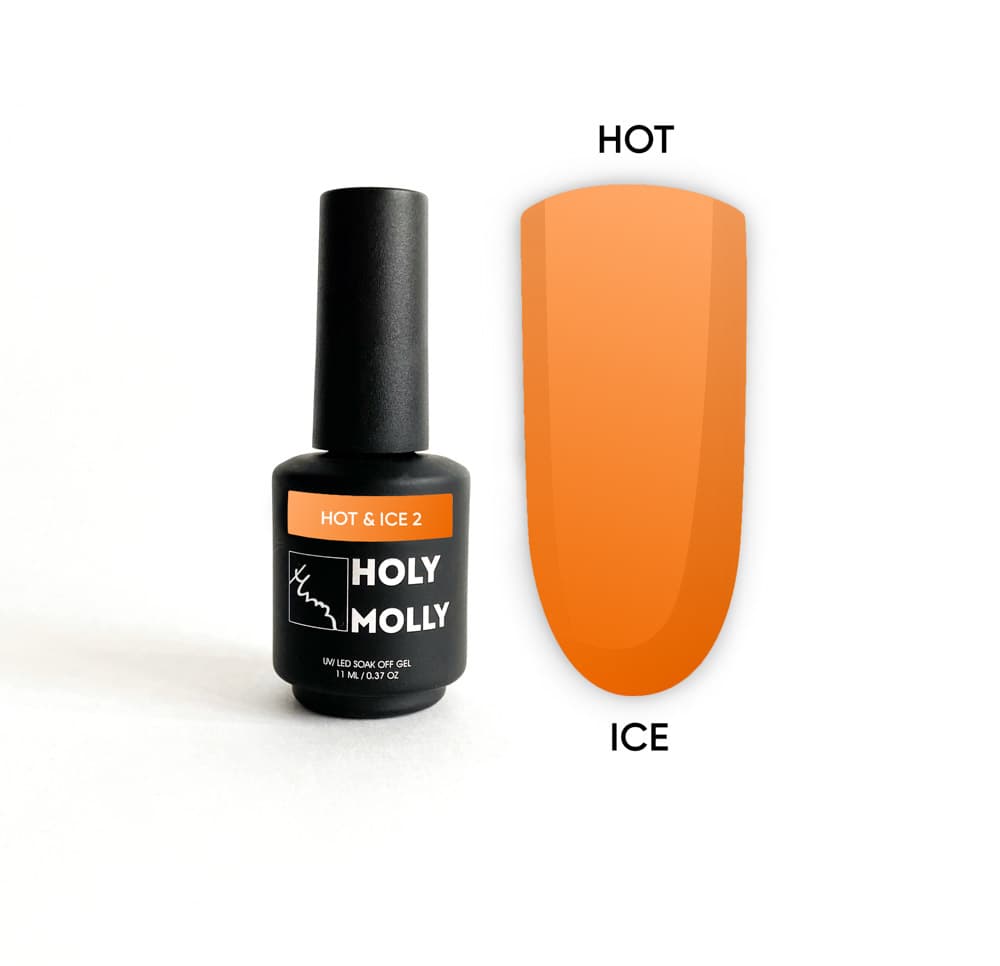 Holy Molly, Гель-лак  HOT & ICE №2 11ml #