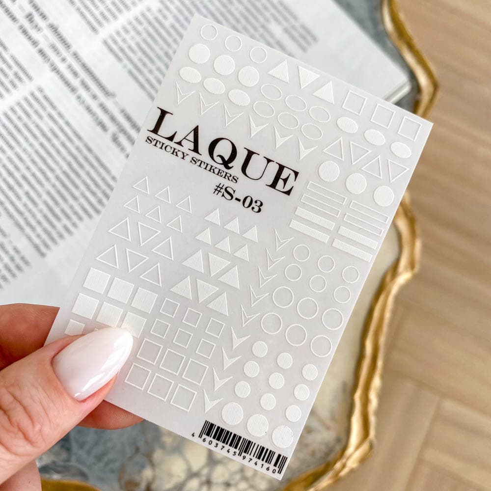 LAQUE #S-03(WHITE)