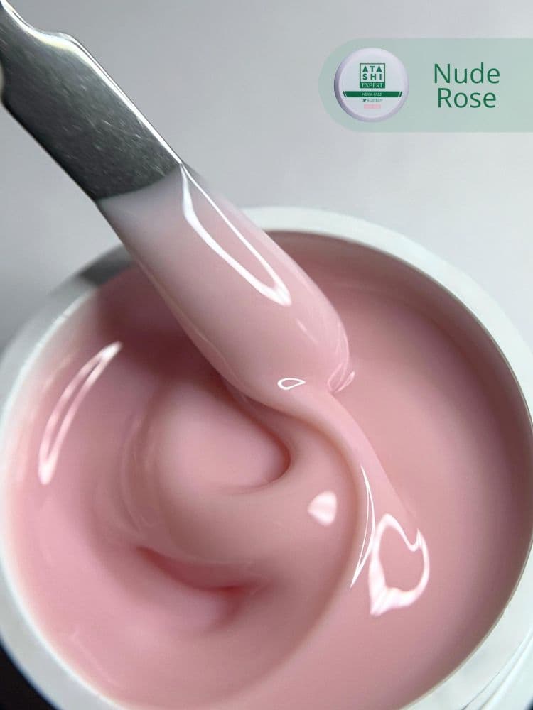 ATASHI EXPERT gel HEMA FREE Ecotech, Нюд Роуз, Nude Rose,15мл