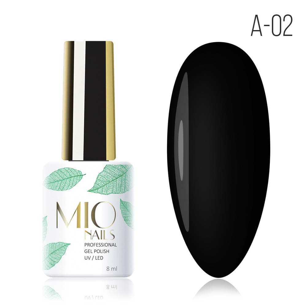 MIO Nails, A-02. Черная жемчужина