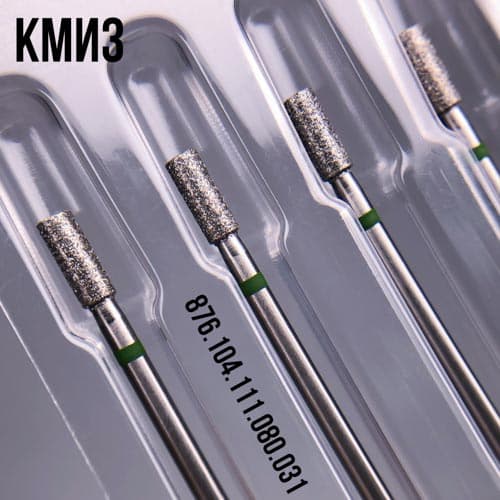 ФРЕЗА №116 ЦИЛИНДР d3,1 h8,0 зеленая ГСАЦ-3,1П-8К КМИЗ 118146