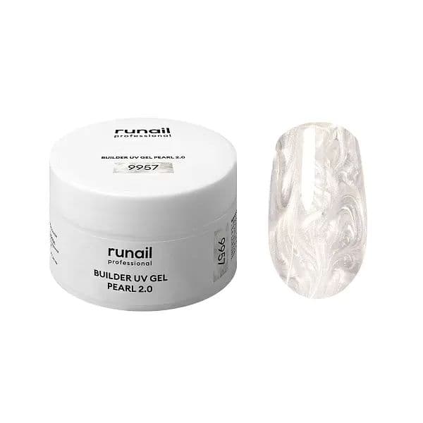 Runail, Моделирующий УФ-гель с жемчужным эффектом GEL PEARL 2.0 , 15 г №9957