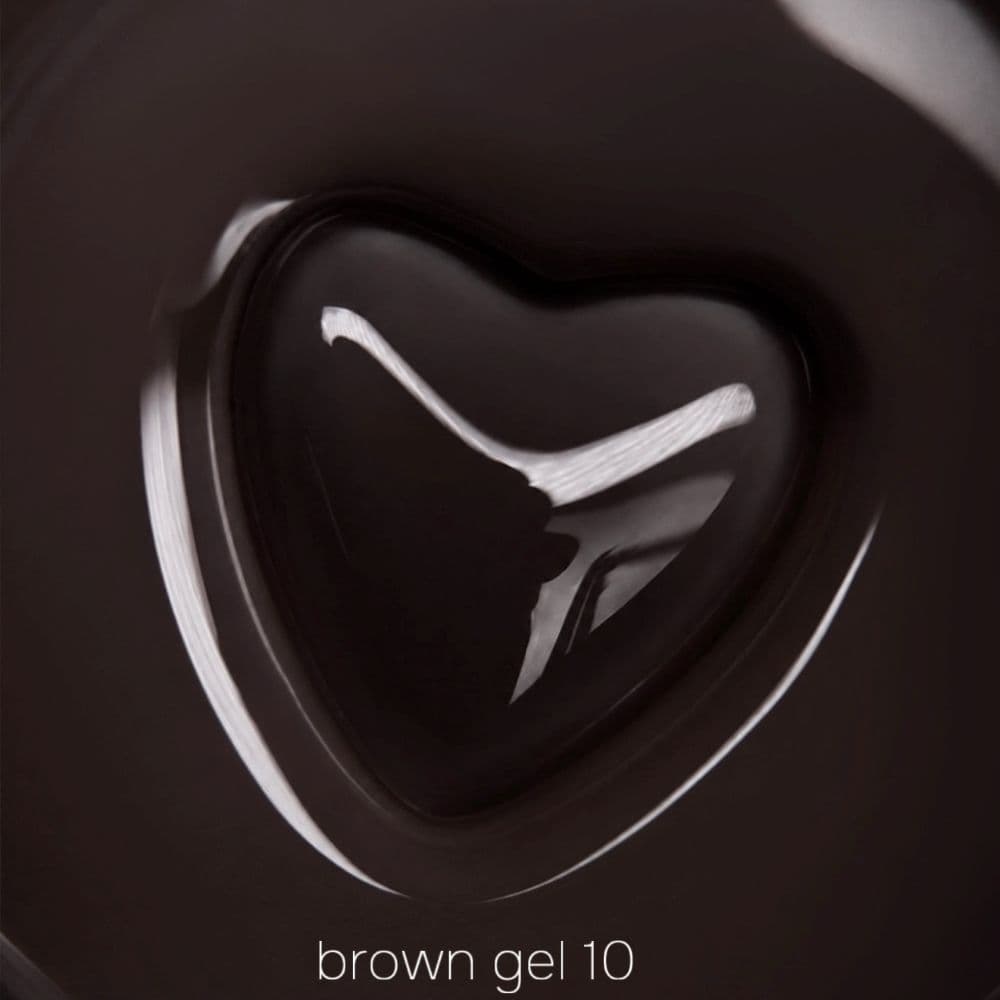 iPerfect, Brown gel 10 - гель для укрепления и моделирования ногтей 15гр