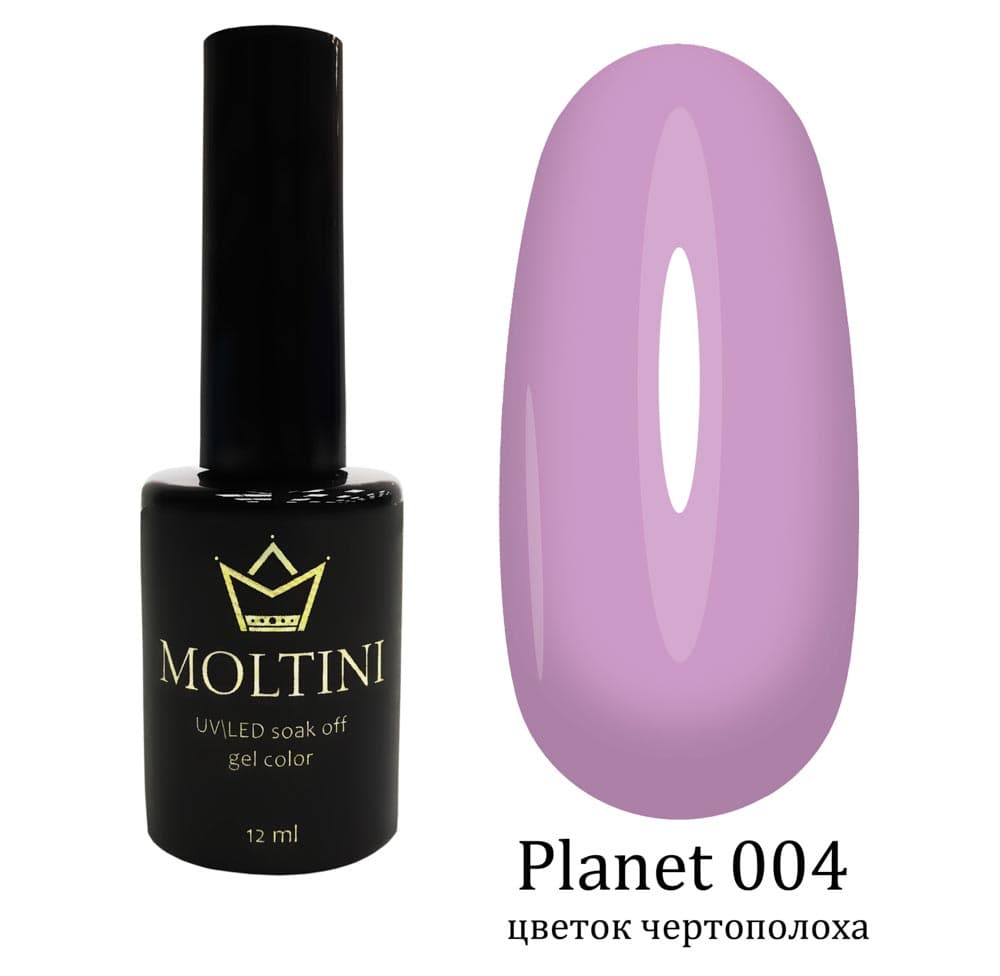 Moltini цветной гель-лак "Planet" 004. 12 мл.