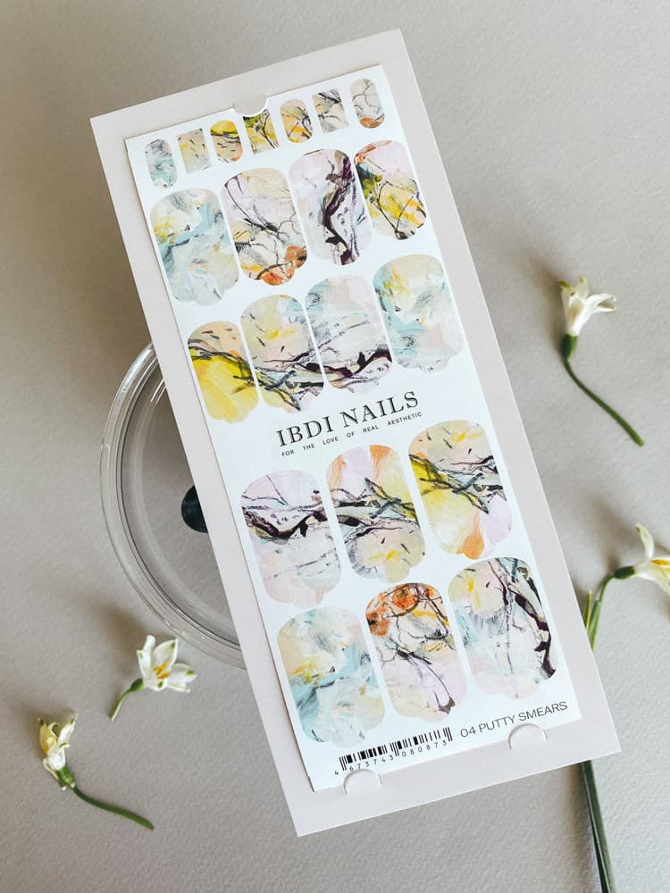 IBDI,  Пленки для маникюра IBDI NAILS 04 PUTTI SMEARS