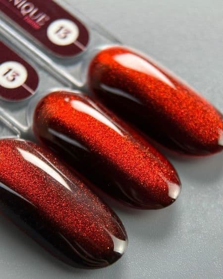 Unique, Гель-лак Кошка 13 (Cat eye №13) (8ml)