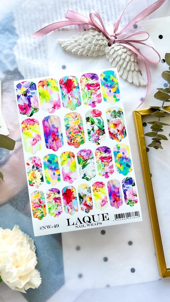 "LAQUE" Пленки NAIL WRAPS №49