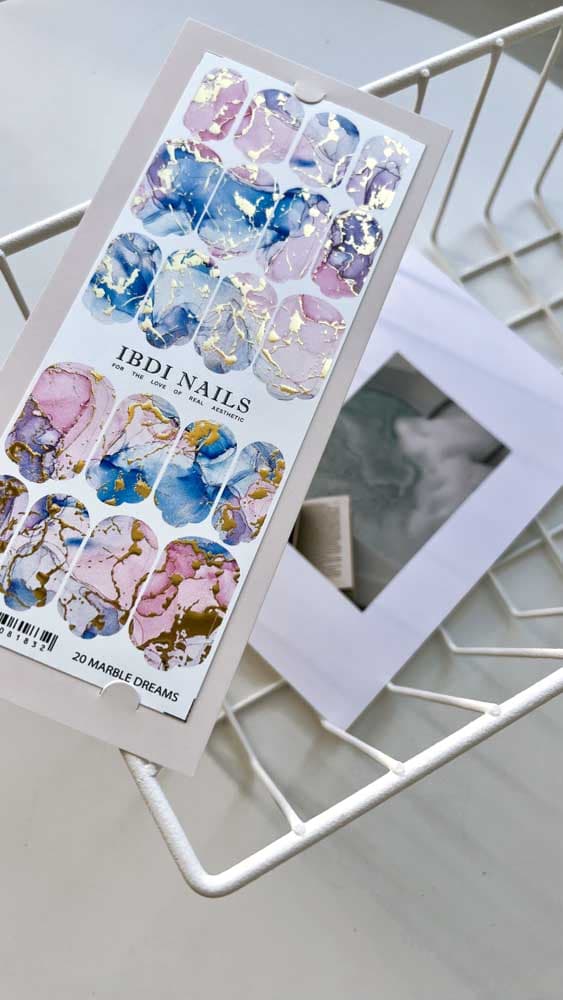 IBDI,  Пленки для маникюра IBDI NAILS 20 MARBLE DREAMS