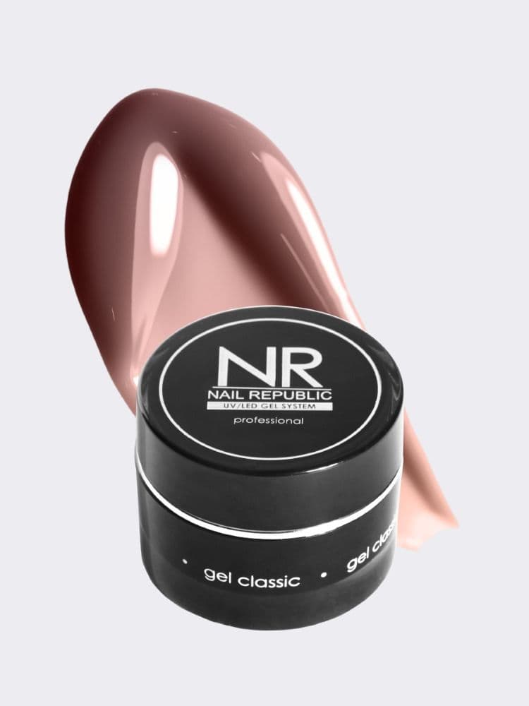 Nail Republic, Gel Caramel №44 (15 гр)