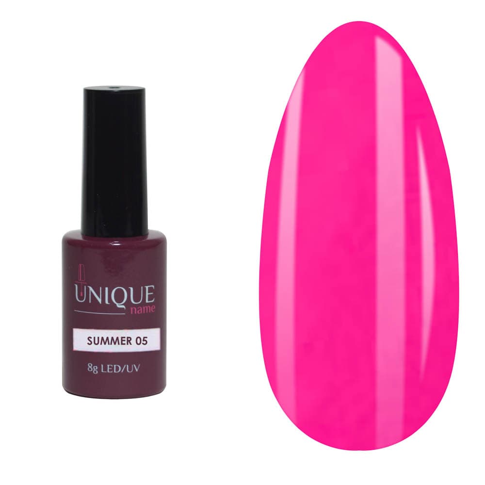 Unique, Гель-лак Лето 05 (SUMMER №05) (8ml)