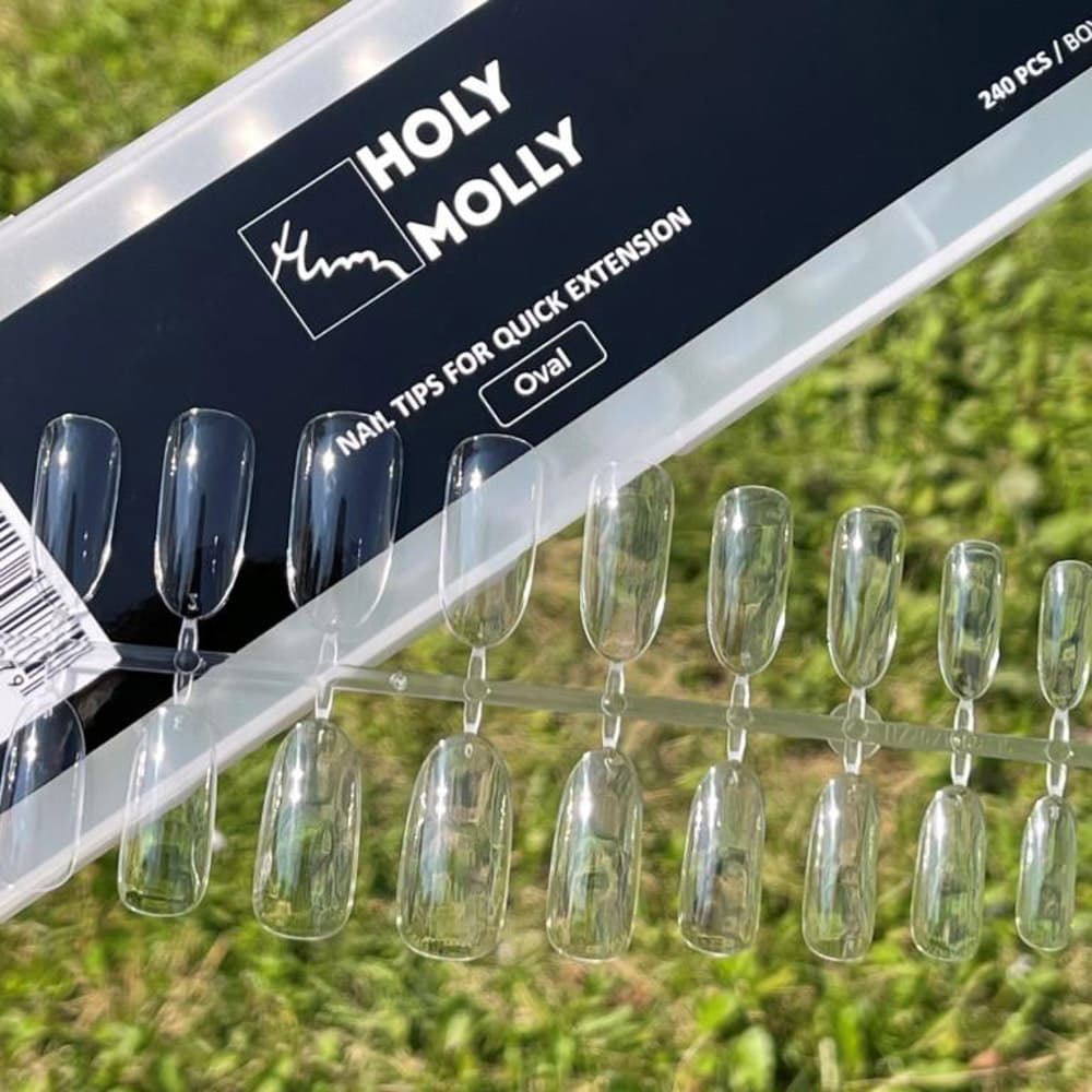 Holy Molly, Гелевые типсы - OVAL (Овал) - 240 шт