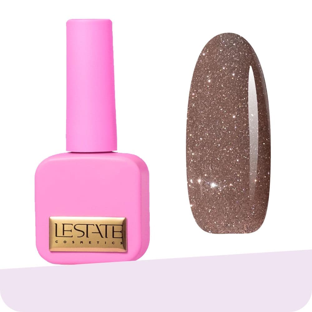 Lestate, Гель- лак Коричневое Сияние Brown Glow №002 11 мл