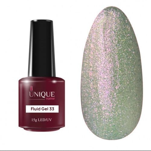 Unique, Гель Флюид 33 (Fluid Gel 33) (15ml)