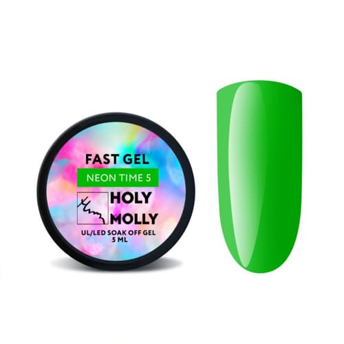 Holy Molly, FAST GEL NEON TIME 5 15ml