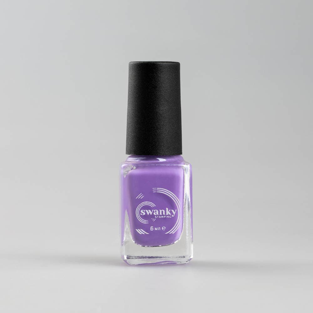 Swanky Stamping, Лак для стемпинга S011, сиреневый 6мл
