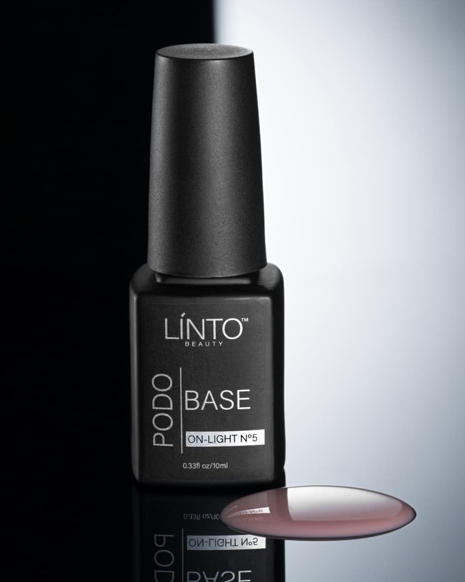 Linto, PODO BASE ON-LIGHT №5 10 ml (База для педикюра)
