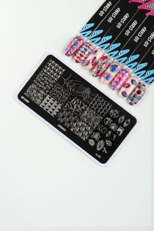 Go! Stamp, Пластина для стемпинга 290 Censored