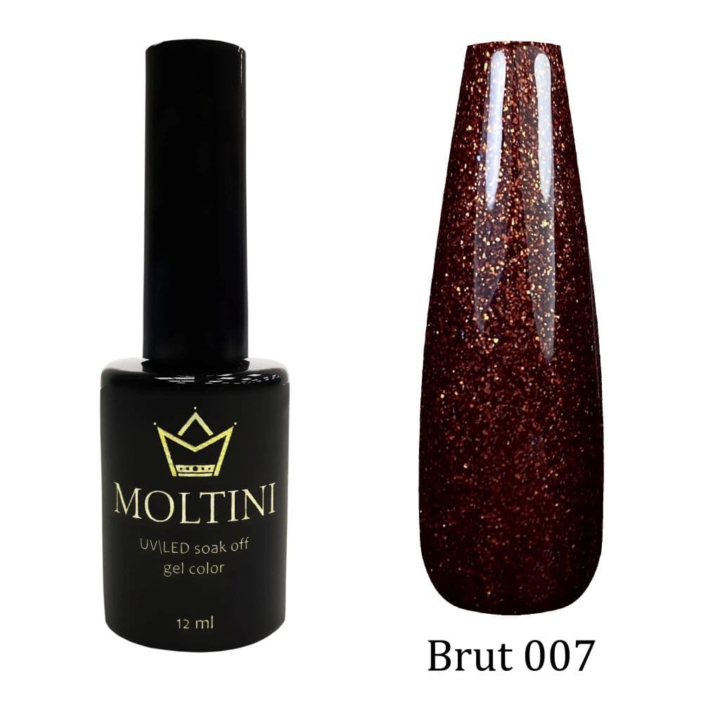 Moltini Гель-лак "Brut" № 007. 12 мл.