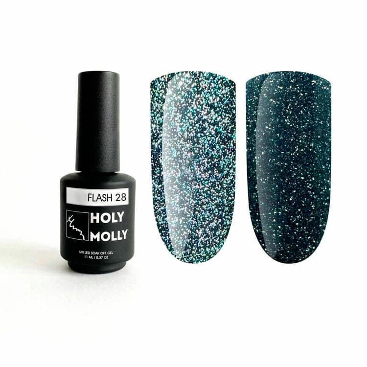 Holy Molly, Гель-лак   FLASH №28 11ml #