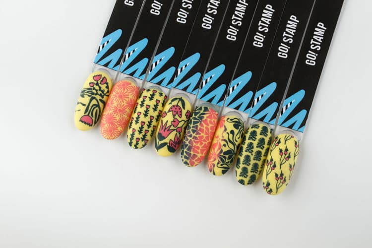 Go! Stamp, Пластина для стемпинга 291 Floral Fantasia