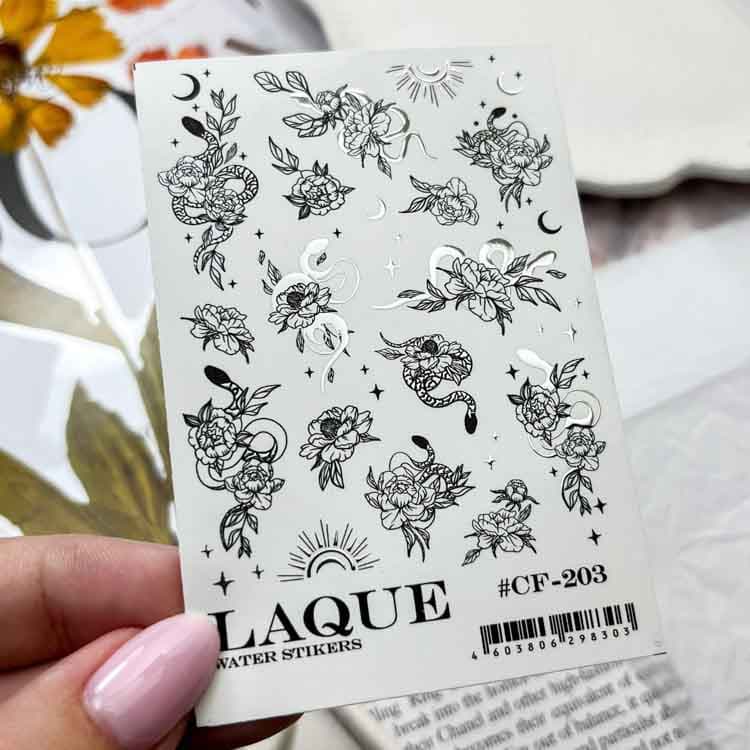 LAQUE #CF-203 SILVER