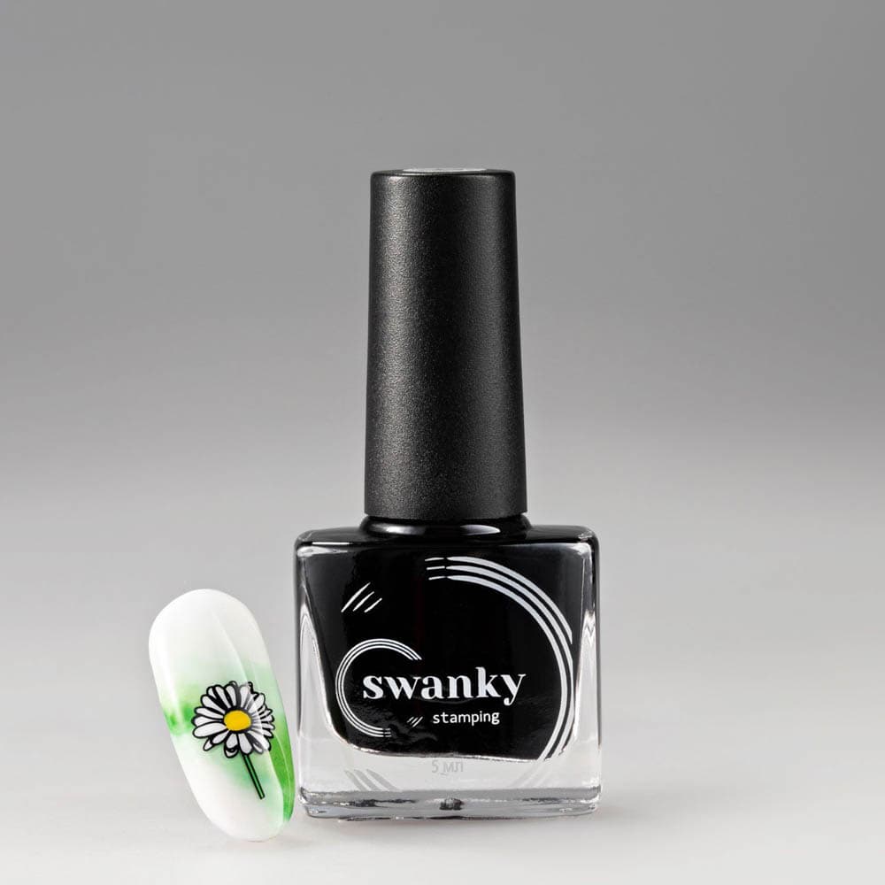 Swanky Stamping, Акварельные краски №12, зеленый, 5мл #