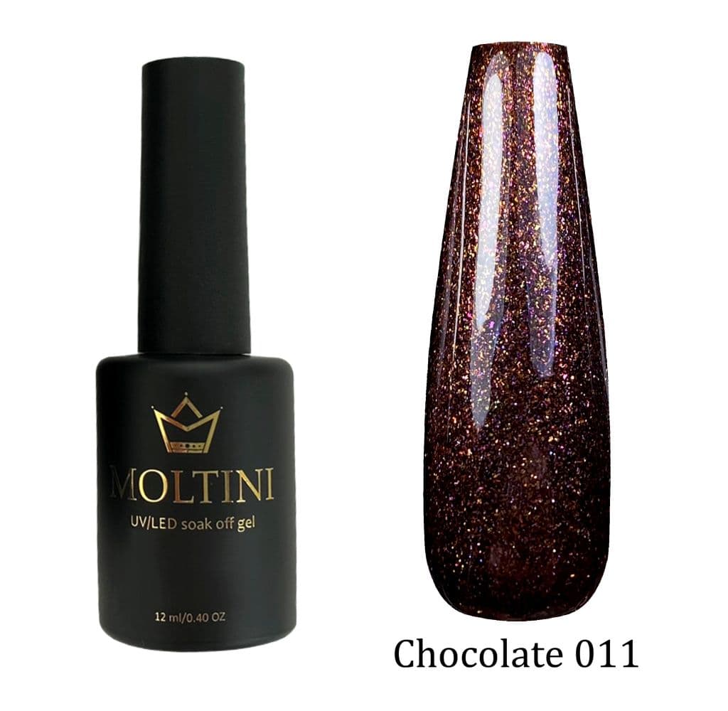MOLTINI Цветной лак "Chocolate" 011. 12 мл.