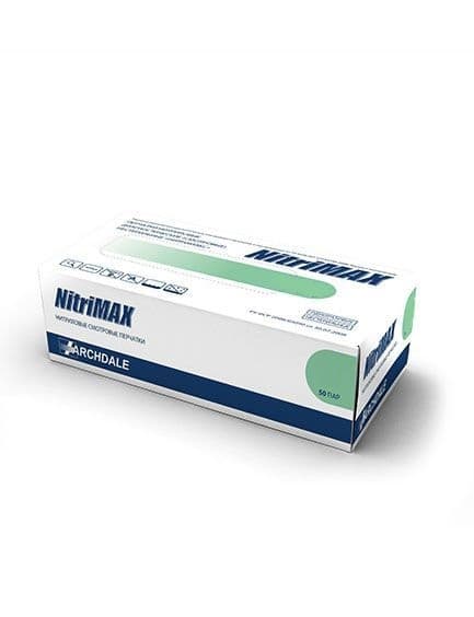 Перчатки NitriMax S зеленые нитриловые неопудренные Малайзия