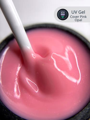 ATASHI Smart Uv gel, opal cover pink, ковер пинк опал (85) 15мл