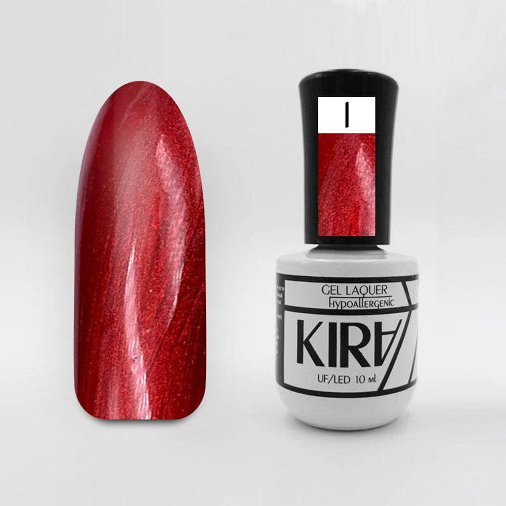 КИРА гель-лак   FIRE   001 10 мл. #