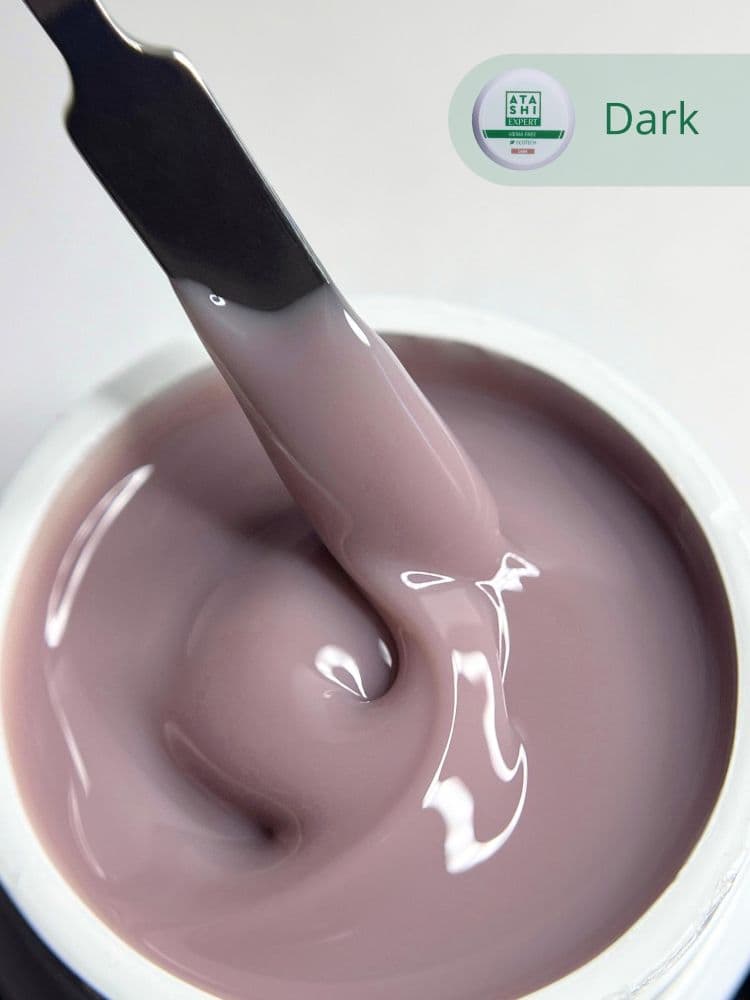ATASHI EXPERT gel HEMA FREE Ecotech, Dark ,15мл