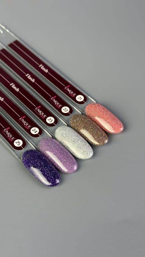 Unique, Гель-лак Вспышка 25 (Flash №25) (8ml)
