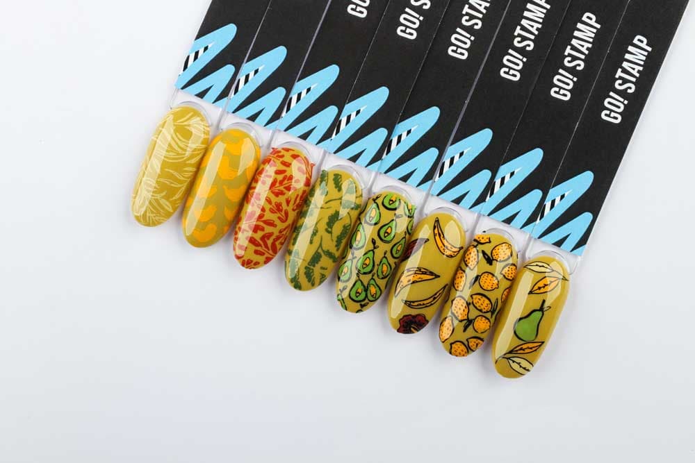 Go! Stamp, Пластина для стемпинга 237 Fall Magic