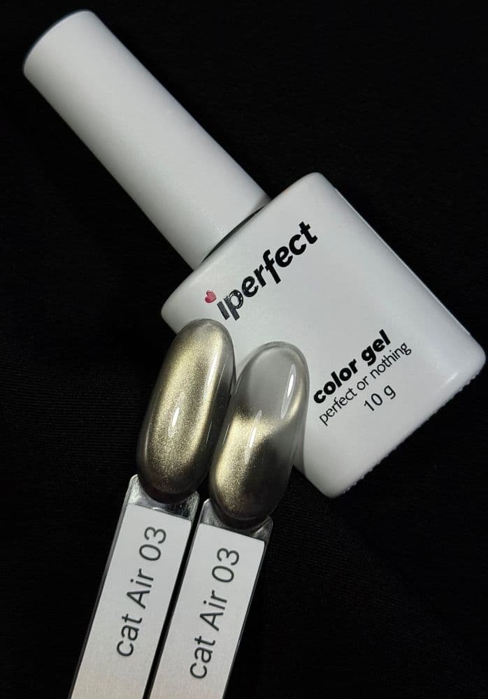 iPerfect, Air cat color gel 03 - гель-лак для ногтей, 10гр флакон с кистью