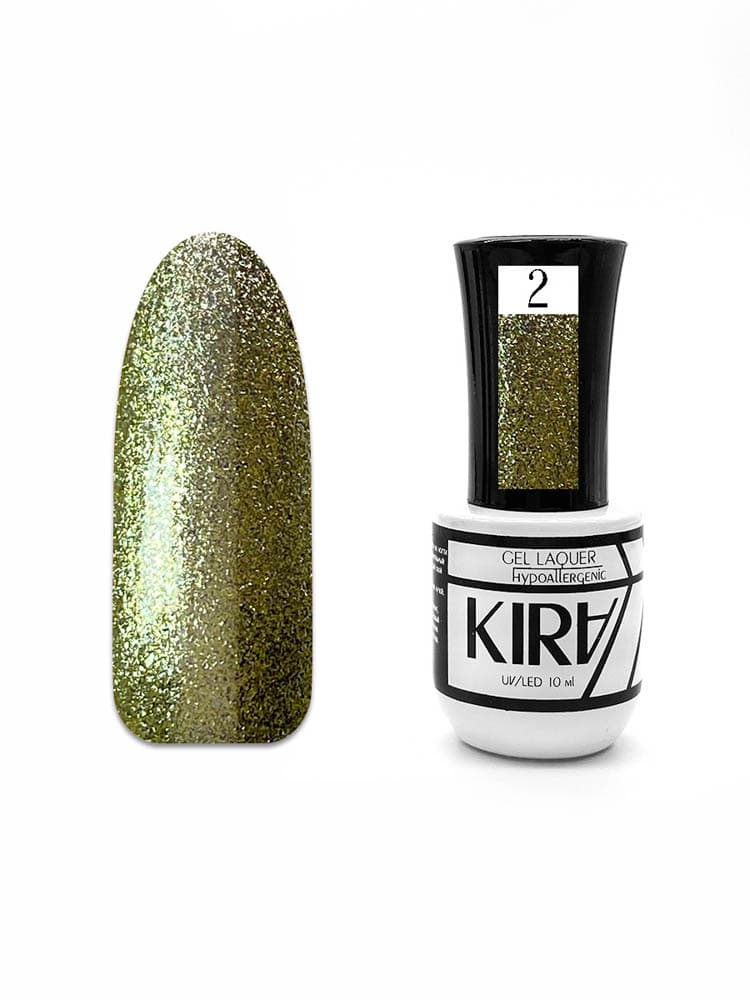 КИРА гель-лак   SHINE  002 10 мл.#