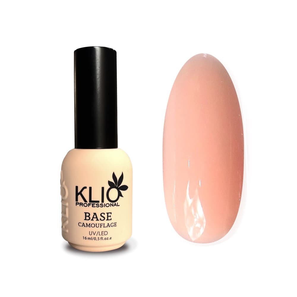 KLIO Камуфлирующая база PEACH 16мл