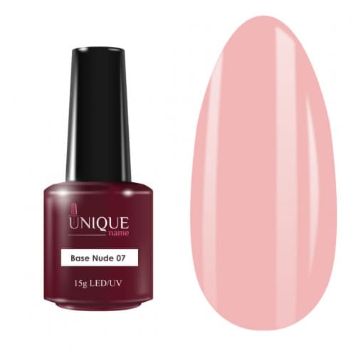 Unique, База Нюд 07 (Nude 07) (15ml)