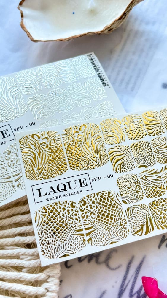 LAQUE Pedicure Foil -09 (Gold) #