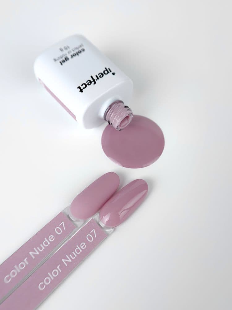 iPerfect, Nude color gel 07 - гель-лак для ногтей 10гр