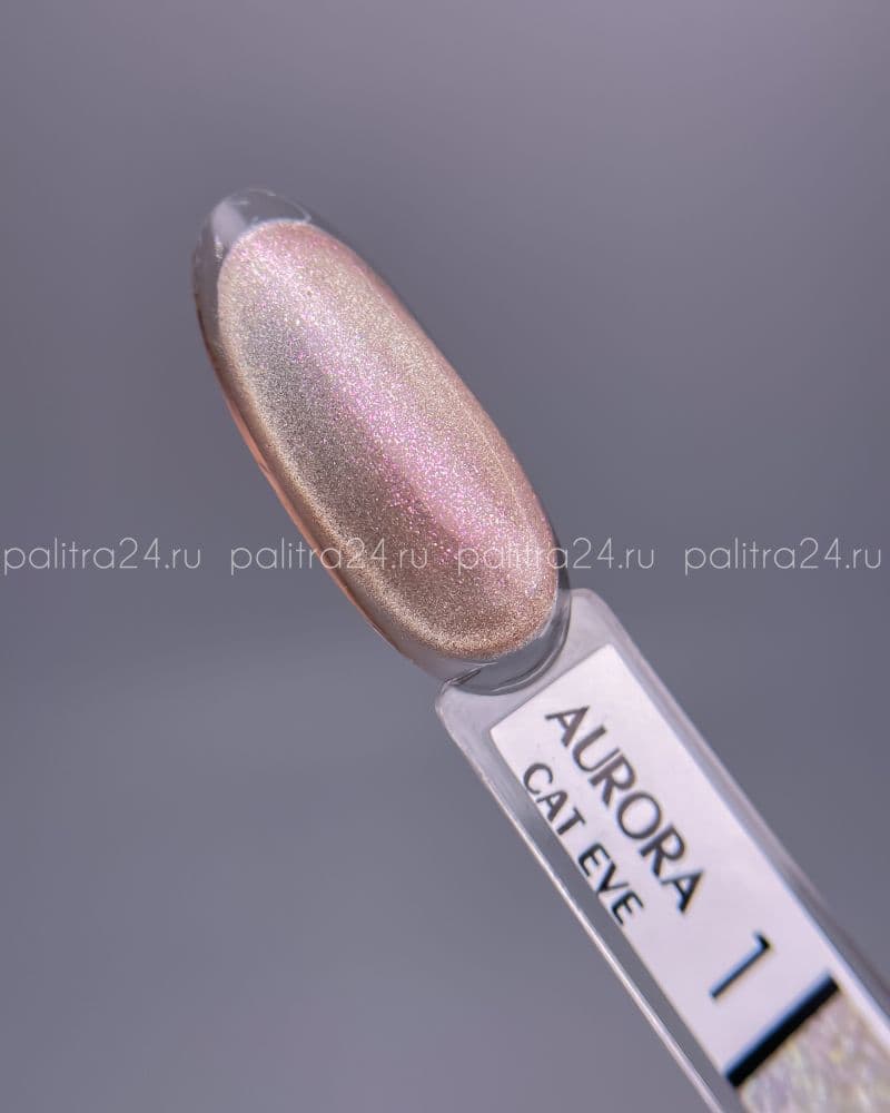 КИРА гель-лак CAT EYE AURORA 001 10 мл.