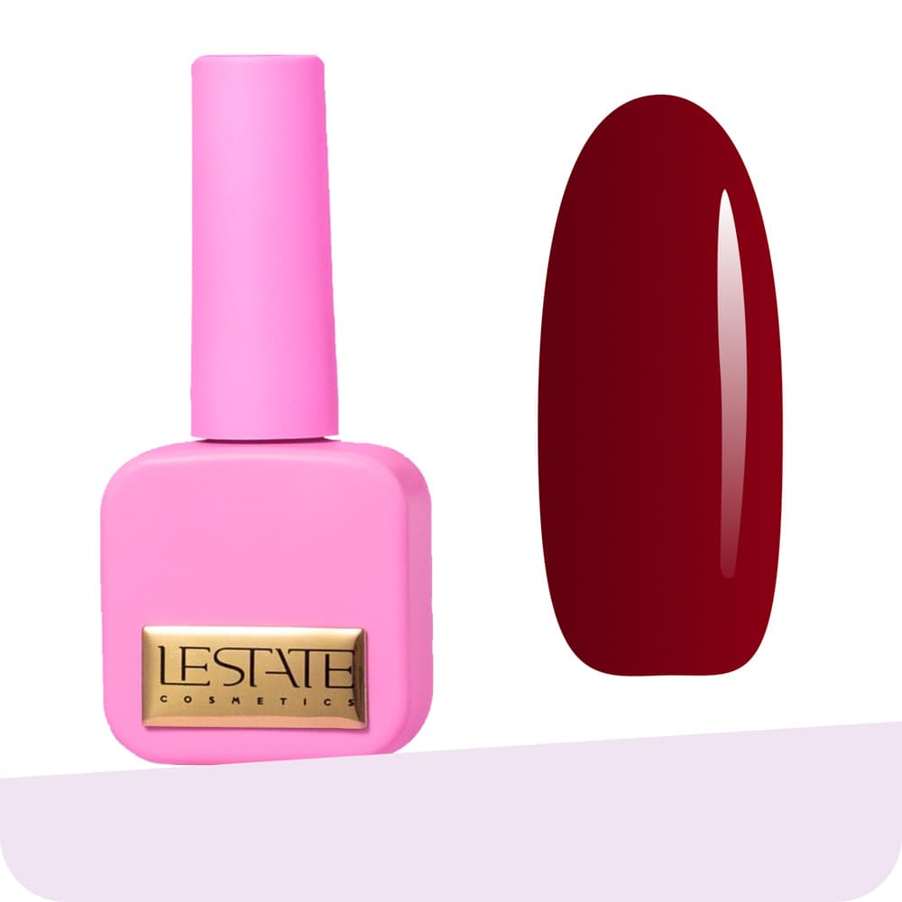 Lestate, Гель- лак Красное вино Wine Red №002 11 мл