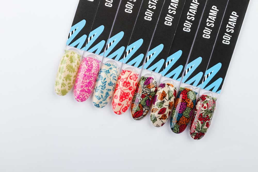 Go! Stamp, Пластина для стемпинга 243 Autumn*s Bounty