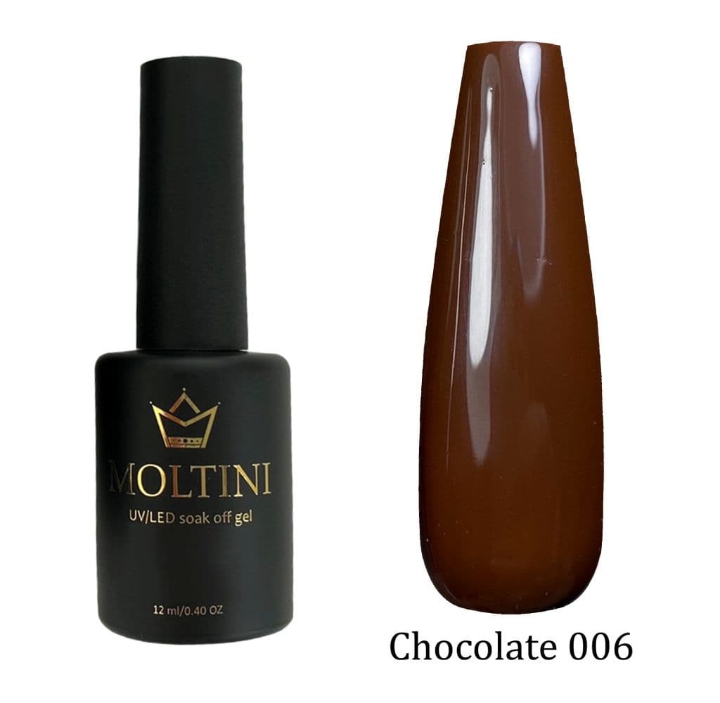 MOLTINI Цветной лак "Chocolate" 006. 12 мл.