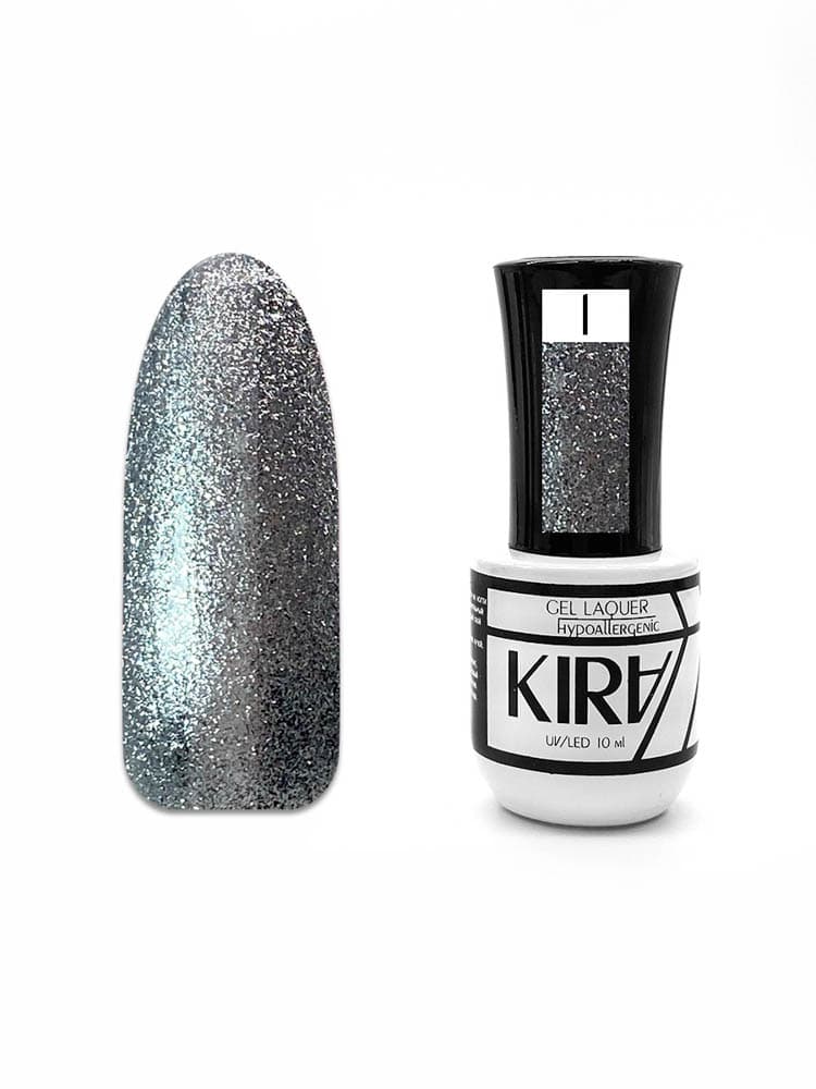 КИРА гель-лак   SHINE  001 10 мл.