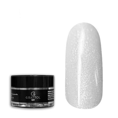 Grattol Camouflage Gel Shimmer Ice, 15 ml
