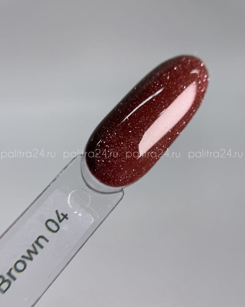 iPerfect, Brown color gel 04 - гель-лак для ногтей, 10гр стеклянный флакон с кистью