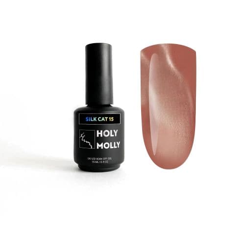 Holy Molly, Гель-лак   Silk Cat №15 11ml