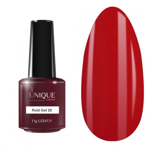 Unique, Гель Флюид 20 (Fluid Gel 20) (15ml)