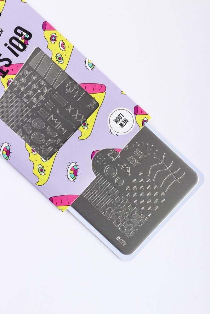 Go! Stamp, Пластина для стемпинга 223 Not that serious
